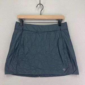 Mountain Hardwear Tekkin‎ Insulated Mini Skirt Womens S Gray Womens Puffer Warm